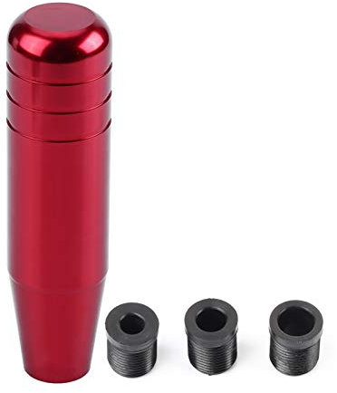 FTVOGUE Palanca de cambio de velocidad del coche, palanca de cambio de velocidad universal de aleación de aluminio de 13 cm (rojo)