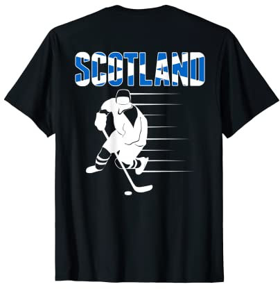Schottland Ice Hockey Lovers Jersey Scottish Hockey Team Fans T-Shirt