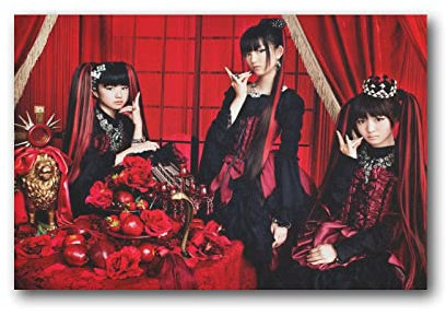 JIJIE Hot Babymetal Poster, Kunstdruck, Wandmontage, Modern, 20 x 30 cm, für Küche, Wohnzimmer, Schlafzimmer