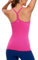CRZ YOGA Damen Sport Tank Top Racerback Ärmelloses Shirt Sommer Leichte Yoga Tops Elastische Fitness Oberteile Hibiskus-Purpur 38