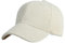 GIBZ Unisex Klassische Baseballkappe, Cord Mütze Verstellbar mit Gebogener Krempe, Baseballcap für Outdoor Sport, Weiß