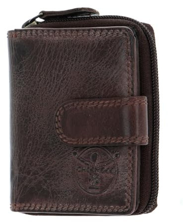 Chiemsee Leder Geldbörse Leather Wallet Brown braun