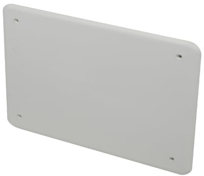 1 Deckel für Abzweigkasten, Größe 118 x 96 mm, Ersatz für Unterputzkasten, Schutz und Abdeckung elektrischer Anlagen