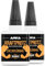2x 50 g Sekundenkleber extra stark | Inkl. Anti-Austrocknungs-Spitze | KRAFTPROTZ | Dickflüssiger Superkleber | Universell verwendbar zum Kleben von Plastik, Kunststoff, Glas, Holz, Stein, Metall uvm