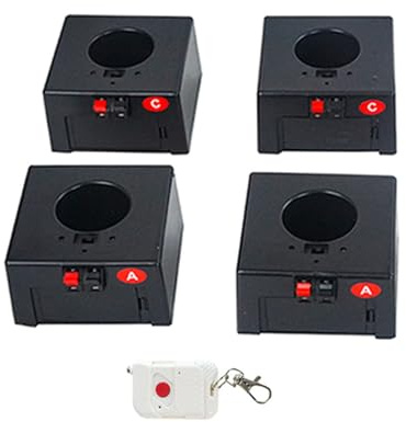 SKUBIS Máquina de pulverización de Flores de Llama fría Control Remoto inalámbrico Sistema pirotécnico de Bengala Decoración Fuente Mariage Evento de Boda,B