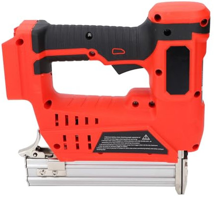 Cordless Brad Nailer Electric Staple Gun 2 in 1 Multifunctional Battery Powered Nail Gun with Storage Box for Woodworking