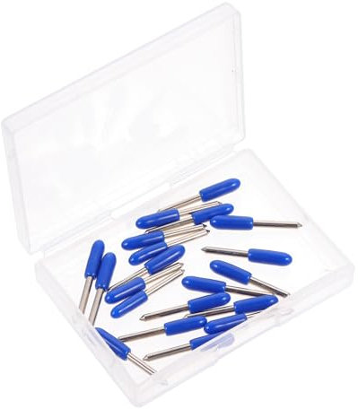 SEWACC 20pièces Cutter De Découpe Pour Traceur De Découpe De Lames De Lettrage Avec Angles De Coupe Outil De Pour Ordinateur