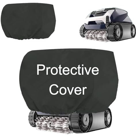 Cover for All Cordless Robotic Pool Cleaner - Keyrank Protective Cover for Above Ground and Ingound Robot Vacuum Waterproof and UV Resistant ,Customized for Automatic Robotic Vacuum,Outdoor Machine