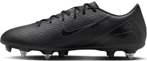 Nike Herren Zoom Vapor 16 ACAD SG-PRO AC Sneaker, Black/Black-Deep Jungle, 38.5 EU