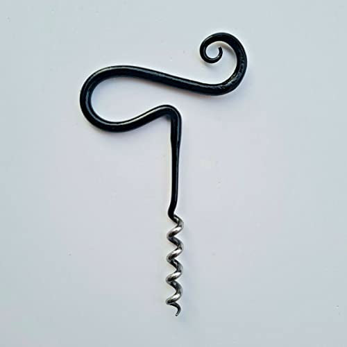 Tire-bouchon forgé à la main | Décapsuleur torsadé | Style médiéval | HFCS02