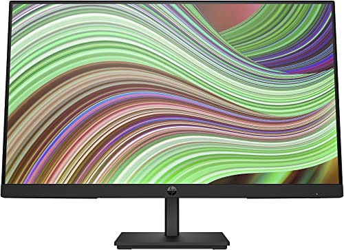 HP P24v G5 23.8 (60.5 cm) FullHD (1920 x 1080) VA Monitor – Micro-Edge, 75Hz, 5ms Response, Anti-glare, TÜV certified Flicker-free, HDMI 1.4, VGA, Low blue light mode (Renewed)