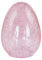 levandeo LED Osterei H16cm Rosa Glas Licht mit Timer Dekolampe Tischlampe Stimmungslicht Osterdeko Crackle Look