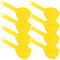 BESTonZON 8St sandspielzeug strandspielzeug spielsachen für draußen sandspielzeug Strand Toy Set Bausatz Sandkasten Schaufeln für Sand Strandsandschaufeln Plastik Yellow