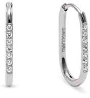 SINGULARU Ohrringe Bibi Edelstahl vergoldet Damenschmuck | Wasserfester Stahl bringt Vielseitigkeit und Eleganz mit geometrischem Design und Zirkonia.