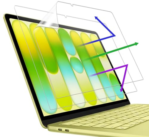 Arisase 2 Stück Anti-Blaulicht Matte Displayschutzfolie & Schutzfolie | ür MacBook Neo Blendfrei, Entspiegelt, Anti-Fingerabdruck, 5H PET, inkl. Installationswerkzeug