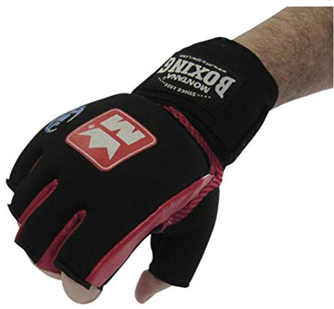montana 455612 unter Unisex Erwachsene Handschuhe, Gel, Schwarz