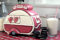 Blue Sky Ceramic 16631 Retro Camper Cookie Jar, Pink