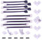 LED Strip Verbinder 5 polig LED Streifen Eckverbinder Verteiler LED Band Schnellverbinder LED Stripe Verlängerung Anschlusskabel LED Stecker Connector für 12mm Breite SMD 5050 RGBW LED Strip