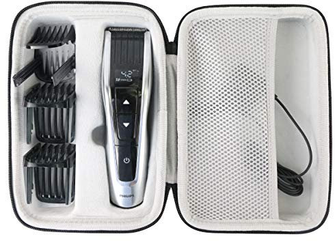 Khanka Hart Schutztasche für Philips HC9450/HC7650/QC5115/HC7460/HC5440/HC5630 Series 3000 5000 7000 9000 und mehr Serie Haarschneider (nur Tasche)