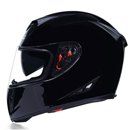 Casco Moto Integrale Con Doppia Visiera - Racing, Modulare, Capacete