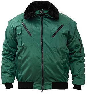 Korntex Pilotenjacke Arbeitsjacke Wasserdicht Winddicht Grün - XXL