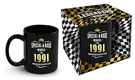 Bombo Tasse d'anniversaire avec année de naissance 1991