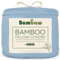 Bambaw Taie Oreiller 65x65 Bambou, Lot de 2, Taie d'oreiller Anti Transpiration et Antibactérienne, Drap Fraicheur Anti Acarien, Drap Rafraichissant Été et Hiver (Bleu Clair)