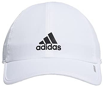 adidas Superlite 2 Relaxed Adjustable Performance Cap White/Black Reflective One Size