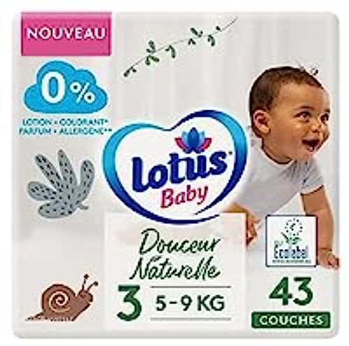 Baby Windeln, weich, natürlich, Größe 3, 43 Stück