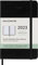 Moleskine Wochenplaner 2023, 12-Monats-Wochenkalender, Wochenplaner und Notizbuch, Hardcover, Taschenformat 9 x 14 cm, Farbe Schwarz