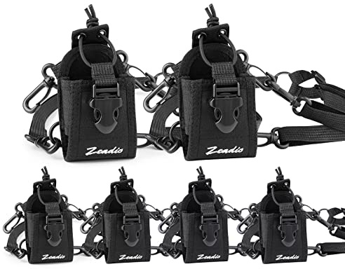 Zeadio Multifunktion Beutel Etui Halter für GPS-Telefon-Funkgerät (ZNC-C, Packung mit 6)