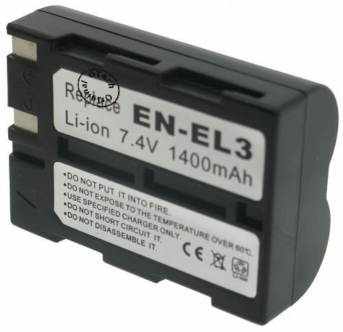 Otech Batteria Compatibile per Nikon D90