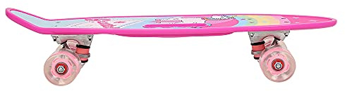 Skateboard Completo per Bambini, Adolescenti e Adulti Principianti Doppio Kick Maple Deck Concave Cruiser Skateboard