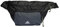 adidas Unisex X_PLR Bum Bag, Black/White, One Size