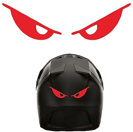 Kaxenig Adesivi E Decalcomanie Caschi Moto Occhi | Decalcomanie Riflettenti per caschi da Moto - Decalcomanie per Occhi Corpo Decorativo per caschi Moto Biciclette