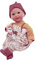 Schildkröt Set Puppe Lenchen mit Schlafanzug 37 cm (Malhaar, braune Schlafaugen, Spielzeugpuppe für Kinder ab 36 Monaten) 2837334