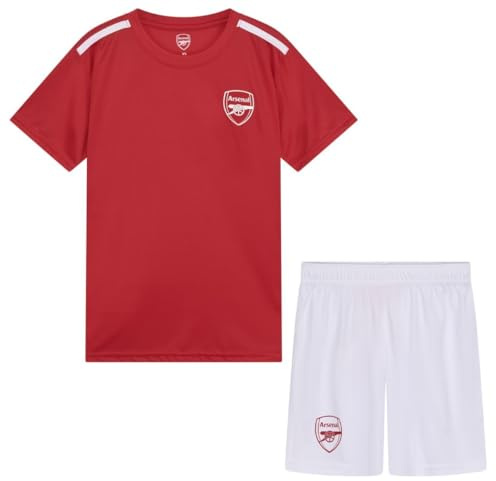Offizielles Arsenal FC Home Trikot Set für Kinder - 2023/2024-128/8 Jahre - Gunners Trikot - Fussball Shirt und Shorts