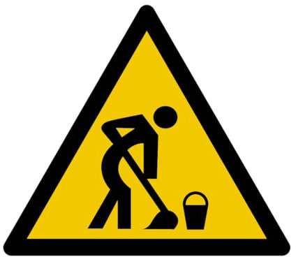 W230 - Cleaning in progress - Warning sign and signage - Choice of dimensions - ISO 7010 standard