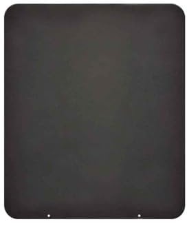 Plataforma para proteger el suelo bajo estufa de leña y pellets de acero 70 x 60 cm