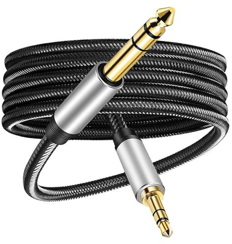3,5 mm Aux-Stereo-Audiokabel für JBL PartyBox 100 110 200 300 310 710 1000 On-The-Go JBL Soundbar 2 kabelloser tragbarer Lautsprecher, für TV, PC, Computer-Monitor PS5/PS4/Xbox One Controller
