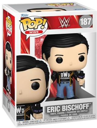 Funko POP! WWE: Eric Bischoff (WCW) | Offizielles Sport Merch - Vinyl Sammelfigur als Regal Deko - Geschenkidee zum Geburtstag für Fans und Sammler