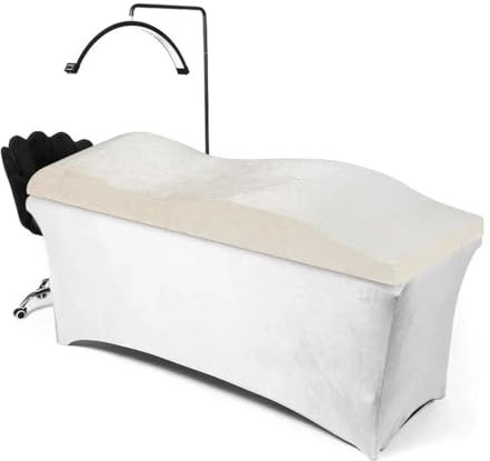 LUKYWANG Kosmetikliege Schönheitssalon Wimpernverlängerung Gebogene Wimpernbett Matratzenauflage Schönheitsmatratze Wimpernliege