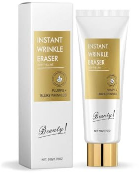 Skip The Line Instant Wrinkle Eraser Gesichtscreme, Hautstraffende Creme, Instant Wrinkle Remover Serum, Anti-Falten Anti-Aging Augencreme, Straffendes Peptide Lotion Serum Für Den Körper