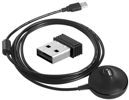 ANT+ USB-Datenstick Laptop Desktop-Systeme, Hochleistungsfähiger Funkempfänger Mit Störungsfreier Signalübertragung | Unterstützt Fahrradtrainer Apps Cycleops Trainer Rouvy TacX