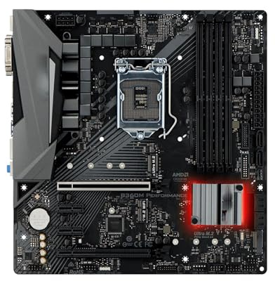 Motherboard Scheda madre Fit For ASRock Fatal1ty B360M Performance Intel B360 LGA 1151 DDR4 128GB supporta i7-9700 9500F 8600 9100 9400 8100 Micro ATX