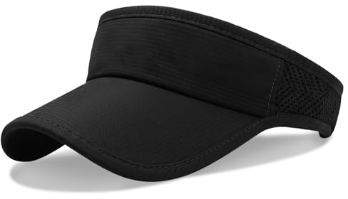 YAMEIZE Sonne Schirmmützen Frauen Männer Schirmmütze Kopf Visor Cap Tennis Golf Sonnenhut Sommer