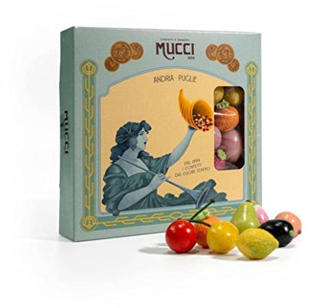 Confetti Mucci fruttini di marzapane confettati da 500 g 500gr