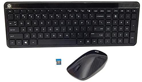 HP Keyboard Mouse ((Uk)) Wireless, 801523-031