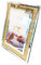 Widdop, 50 aniversario de boda marco de fotos dorado espejo cristal diamante regalo