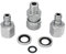 SGerste Edelstahl PCP Luftpistole Füllen Quick Connect Adapter 1/8 BSPP mit Steckern Fitting Connector Kupplung